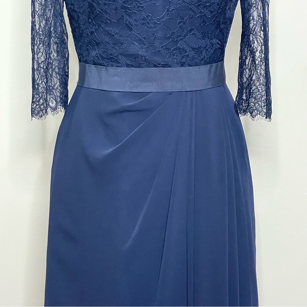 Watters&Watters Navy Mother of the Bride Dress Size 8 - Picture 4 of 14